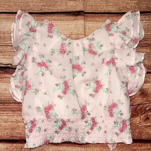 Janie and Jack shirt floral